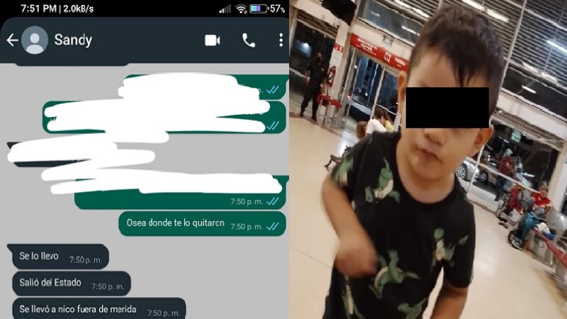 Busca a un a menor sustraído por su padre de manera ilegal en Mérida