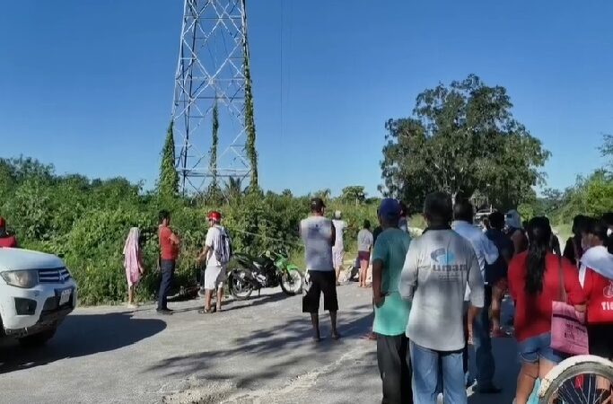 El alcalde de Umán atenderá demandas de manifestantes de Ticimul y Tanil