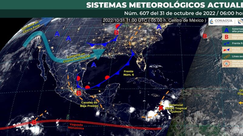 Yucatán amaneció con fresco, pero tendrá una tarde calurosa y con lloviznas