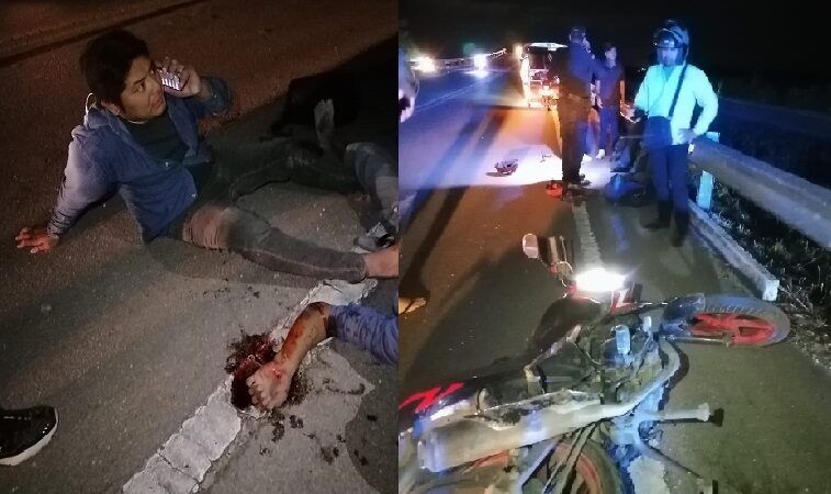 Atropellan y dan por muerto a dos motociclistas: los abandonaron en la vía Conkal- Xcuyún