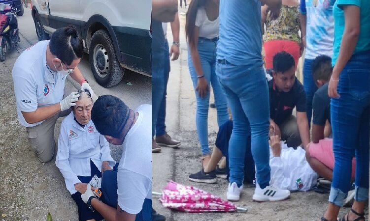 Motociclista adolescente atropelló y mató a una abuelita guía de turistas de Chichén Itzá
