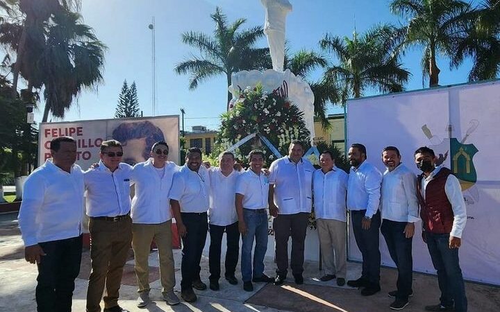 Corruptos le rinden honor a Felipe Carrillo, quien, si viviera, los fusilaría, dicen en Motul