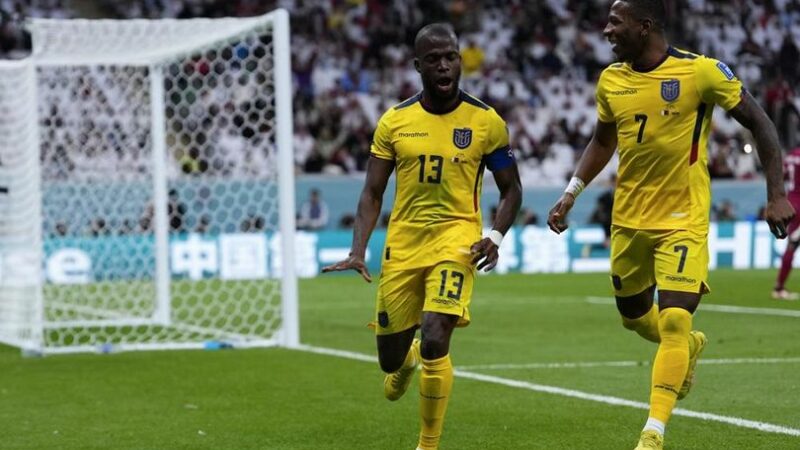Cayó el equipo de Qatar ante Ecuador en su primer partido del Mundial Qatar 2022