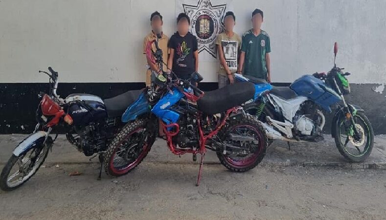 Desmantelan una banda de jóvenes y recuperan tres motos robadas: dos son menores