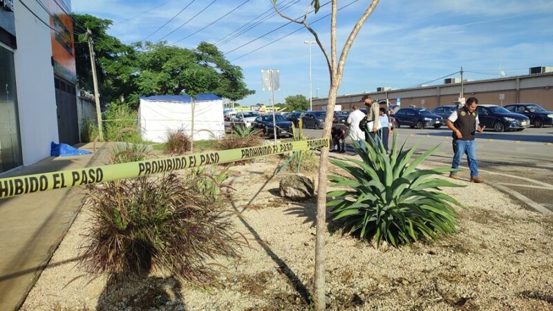 Encuentran un muerto en una plaza comercial en Ciudad Caucel