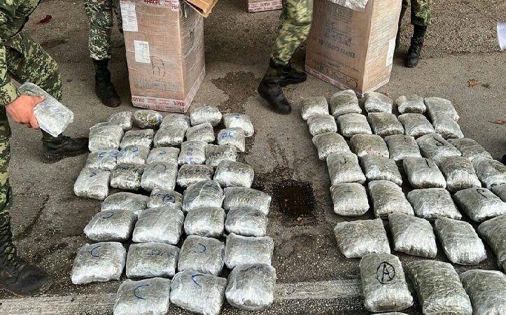 Ejercito decomisó 680 kilos de marihuana que tenía como destino la ciudad de Mérida