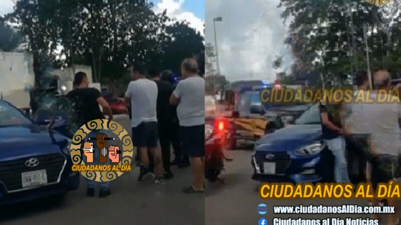 Detuvieron cerca del mercado de Valladolid a un sujeto con un auto robado