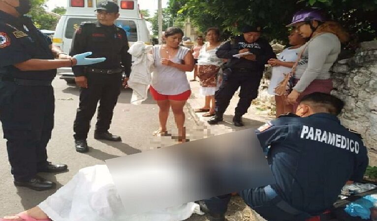 Una joven dormito por un medicamento que tomó y derrapo en su moto