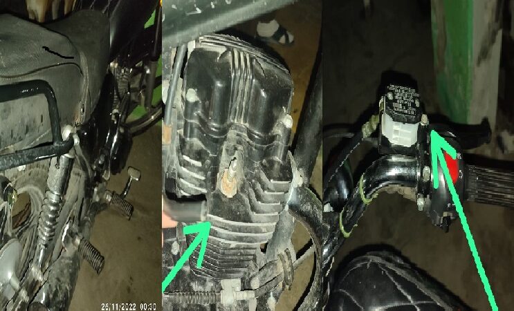En horas de la madrugada vandalizaron y robaron la llave una motocicleta en Dzidzantún