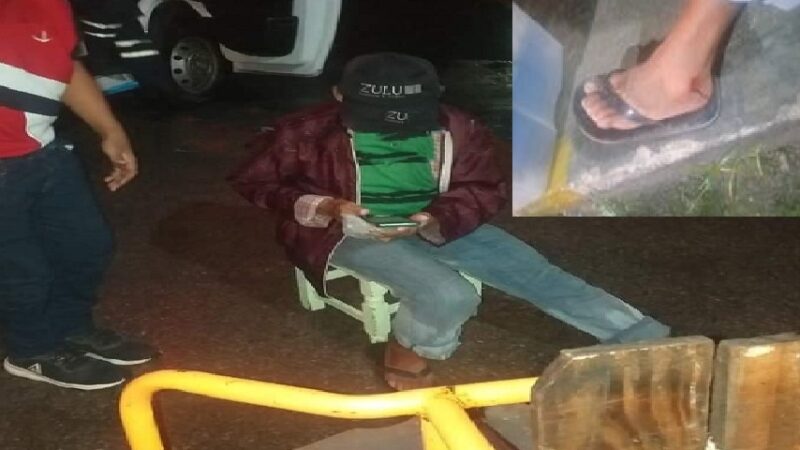 Ebrio chocó y lesionó a un abuelito panadero en Progreso: la policía lo encubrió