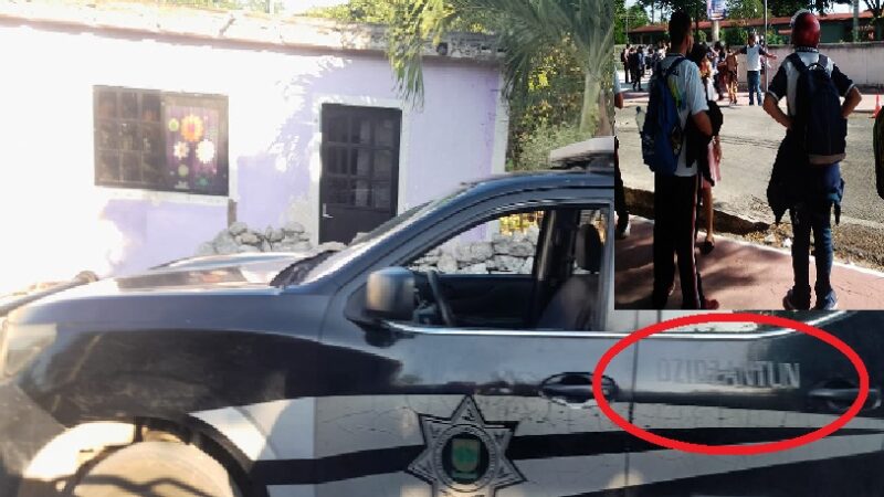 En una patrulla de Dzidzantún reparten comida en Yobaín: denuncian