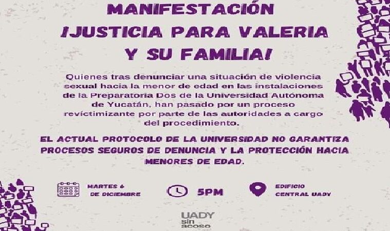 La UADY intenta tapar una agresión sexual denuncia la víctima.
