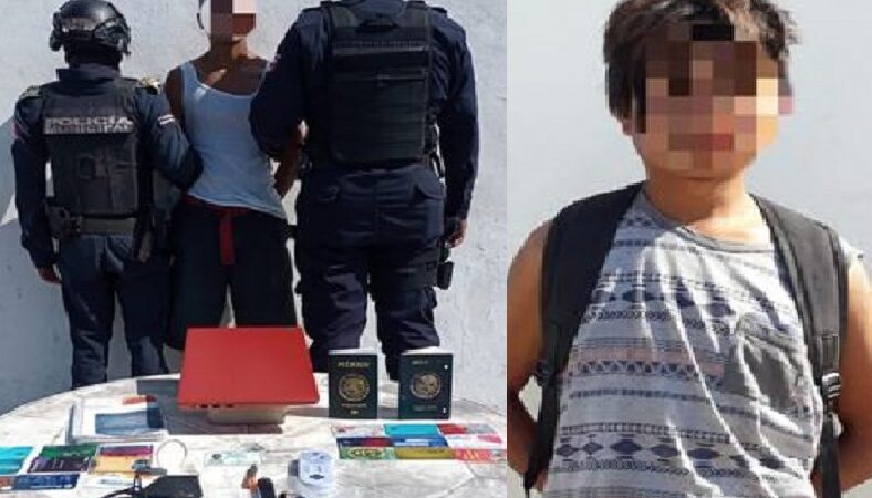 La policía de Progreso atrapo a dos ladrones a través de C2