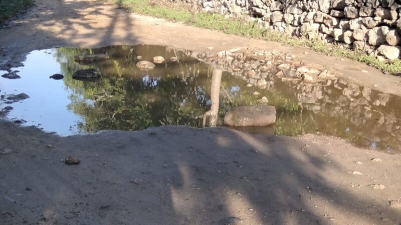 Exigen al alcalde Aguilar Puc pavimente la calle 23 diagonal de Dzidzantún