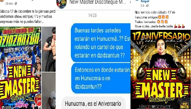 Posada con New Master Discoteque Movil, podría ser un fraude en Dzidzantún