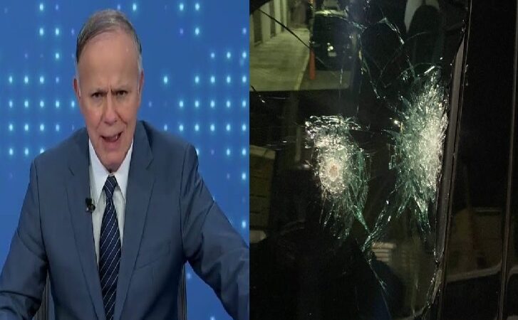 Intentaron ejecutar a balazos Ciro Gómez Leyva: su camioneta brindada lo salvo