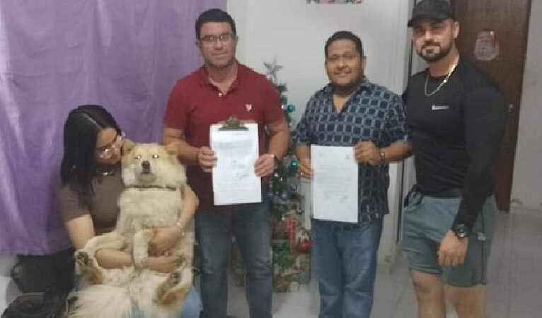 Nala una perrita labrador regresó con sus dueños informo la policía de Progreso