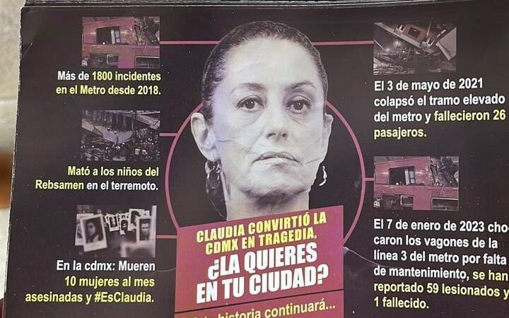 Panfletos contra Sheinbaum, para engañar a ciudadanos: Yasser Bautista