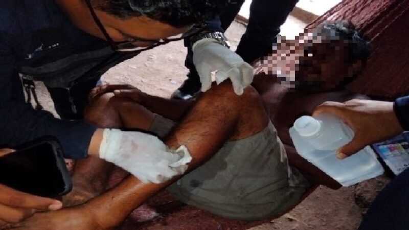 Ebrio pelea una botella de licor barato con su hermano y se lesiona en Tizimín