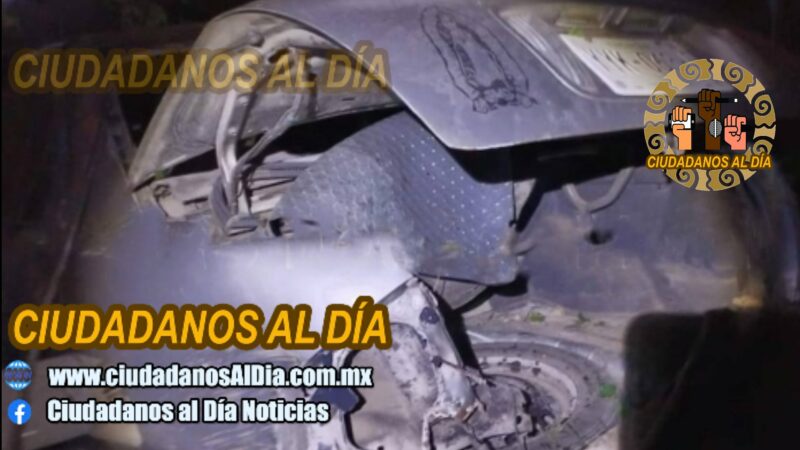 Un conductor volcó y murió al salir proyectado de un automóvil Sentra