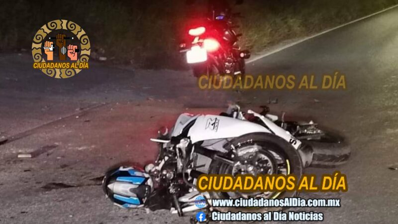 Un motociclista murió en una clínica después que chocó contra un tráiler en la Mérida-Progreso