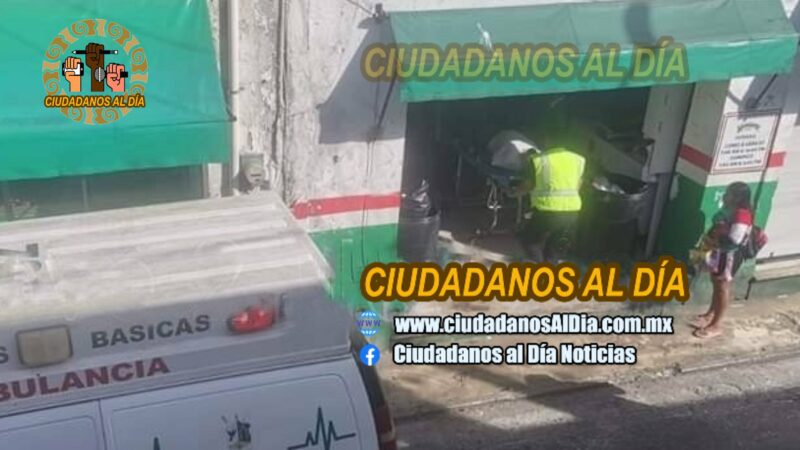 Motuleño se fractura una pierna dentro de la tienda La Mexicana