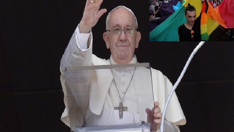 La homosexualidad no es un delito afirmó el Papa Francisco: ordeno trato digno en la iglesia católica