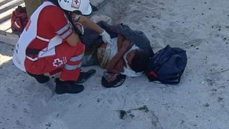 Oxkutzcabense llego de paseo a Progreso y termino en una clínica por una infección colostomica