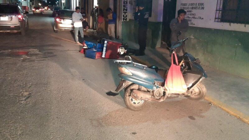 Dos motociclistas chocaron en el barrio de Santa Lucía en Valladolid