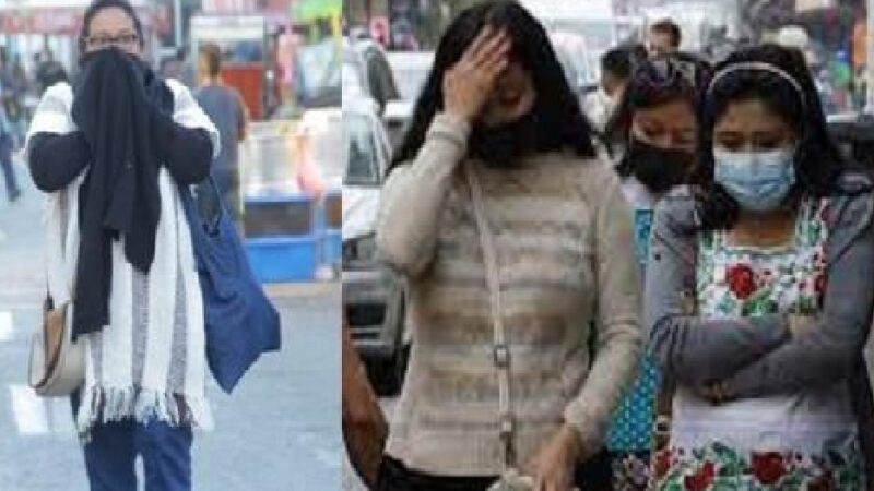 Seguirá el frio en Yucatán: hasta temperaturas de 12º C o menos y máximas de 20 a 22º.