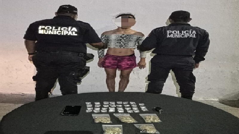 Policía de Progreso persiguió y detuvo a un mininarcos con marihuana y cristal