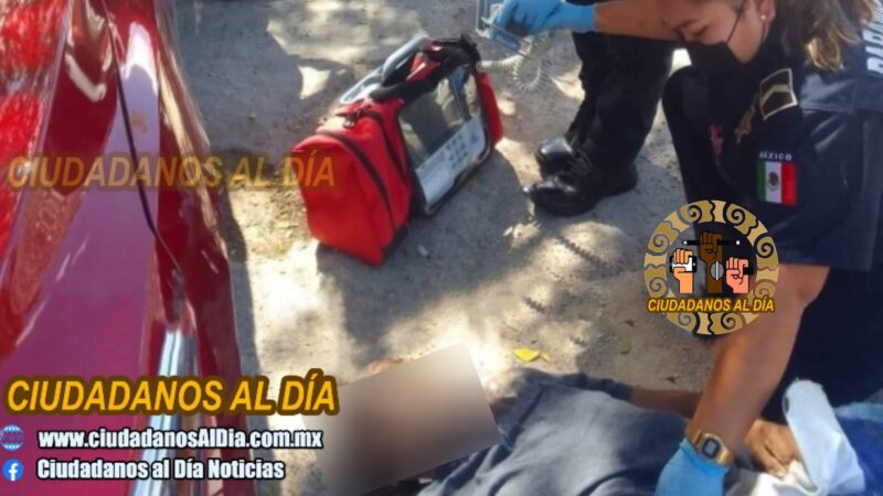 Un adulto mayor murió de un paro cardiaco cerca del DIF de Dzilam González
