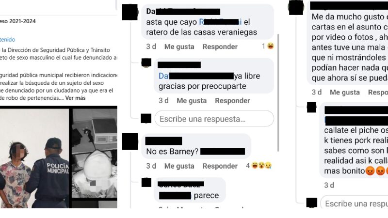 Por que la policía de Progreso lo detuvo y exhibió sin una orden judicial un menor quedó libre e impune su robo