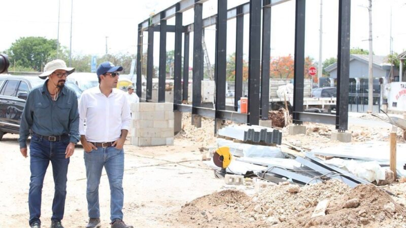 Vial Dosal supervisa la construcción de tres Cetram con una inversión de más de 249 MDP