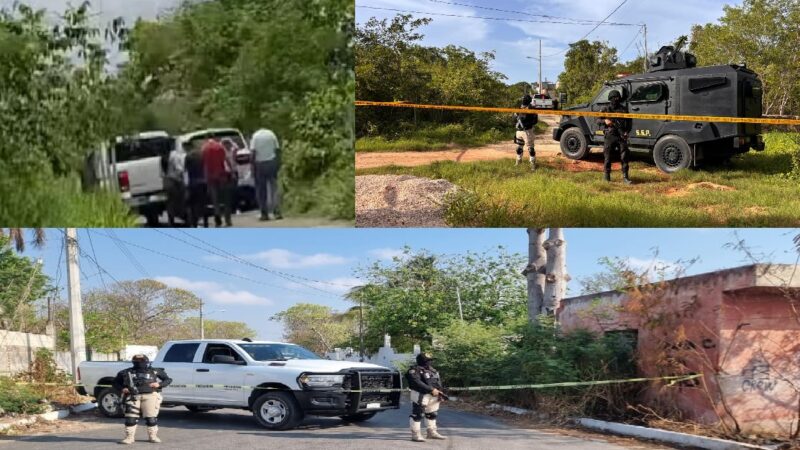 La SSP niega que los dos cadáveres hallados en Oxkutzcab hayan sido ejecutados por el crimen organizado