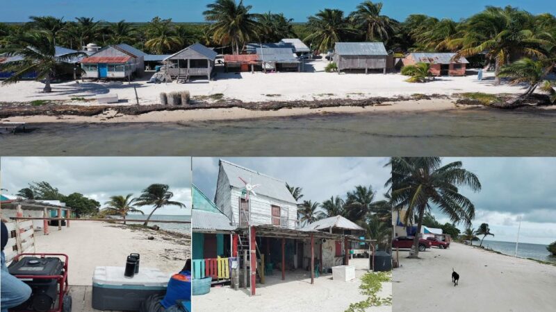 Pescadores de Punta Herrero le dicen adiós a sus casas ante la posible llegada del Huracán Beryl a Quintana Roo