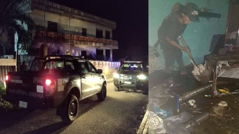 Bajo los efectos de las drogas el Amílcar quema los muebles a su anciana madre