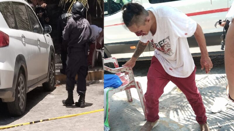 El Kurda tranquea al Bryan en el malecón de Progreso, en el 2022 desarmó a dos policías de la SSP