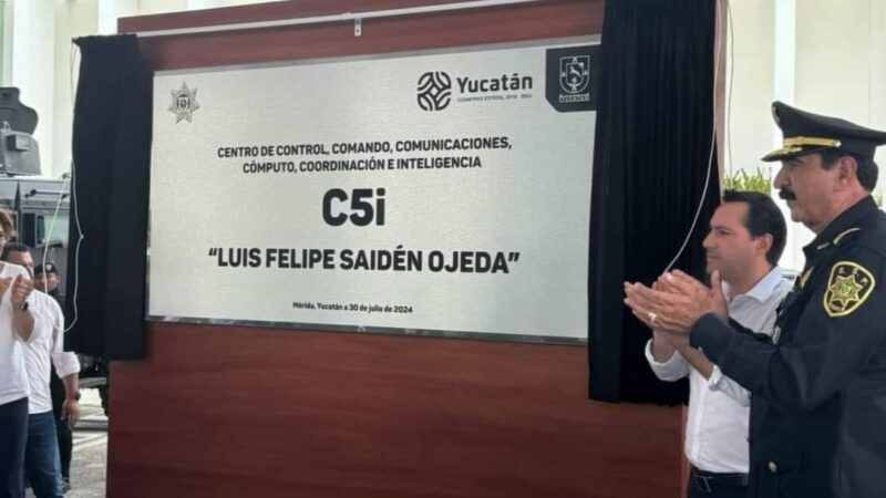 Ciudad Gótica tiene a Batman, Yucatán a Felipe Saidén: Vila lo nombrara héroe y le ponen su nombre al C5 de la Policía estatal