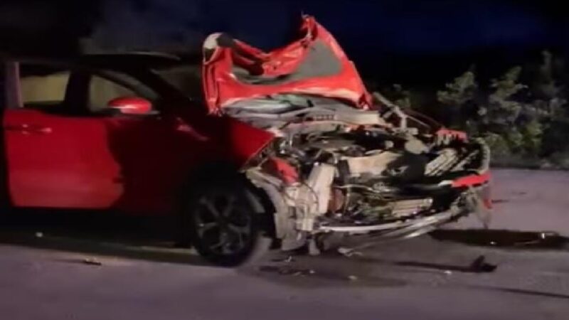 Acelerado chofer de un Kia, choca por alcance y mata a un motociclista en la vía Telchac Puerto- Progreso