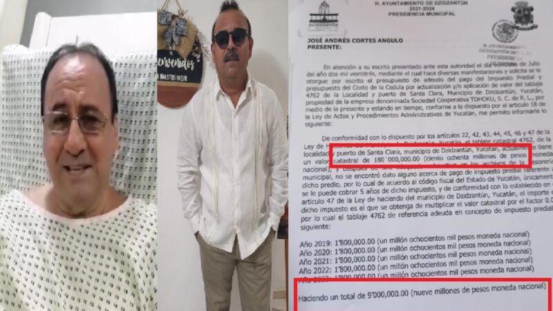Recula “Apin”: El nuevo alcalde de Dzidzantún no auditará a Ismael Aguilar