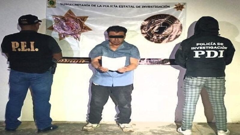 Detiene a otro chilango en Mérida, asesinó a un hombre en la ciudad de México