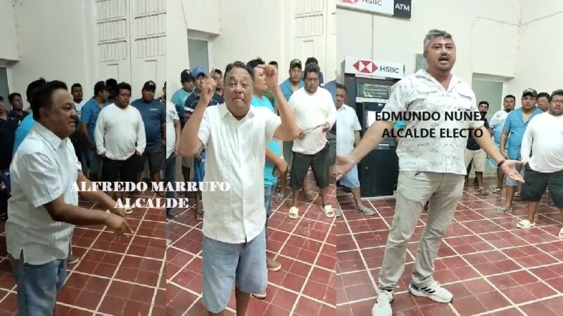 Alcalde Alfredo Marrufo incita a la violencia y odio entre pescadores, apoya la quema de lanchas