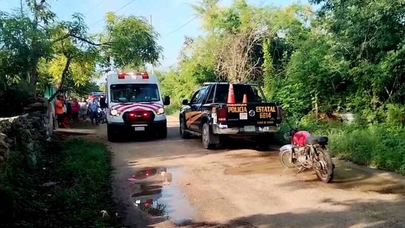 Paramédicos de la SSP auxilian a un joven con ataque epiléptico en Buctzotz