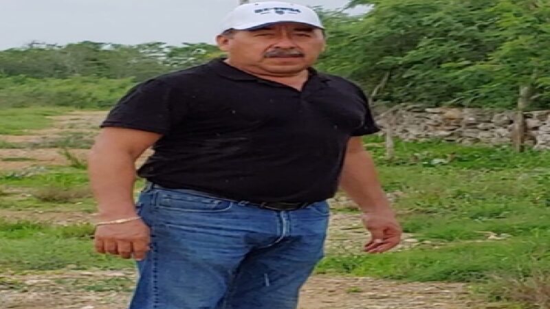 Reinaldo Canul levanta la mano con la Planilla Roja, busca ser comisario ejidal de Motul