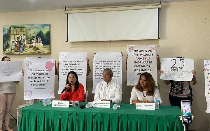 Madre acusa de violencia vicaria a un ex consejero de la Codhey: no deja que vea a su hija