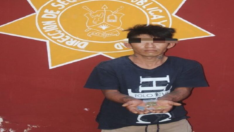 Detiene a un sujeto con droga en el centro de Motul: dijo ser consumidor y no tirador