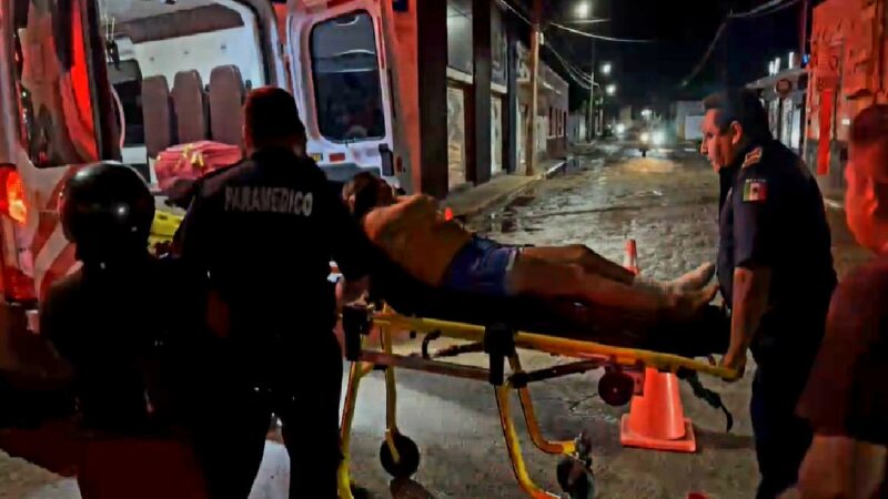 Una mujer la chocan por un motociclista y pierde un dedo del pie en Tizimín