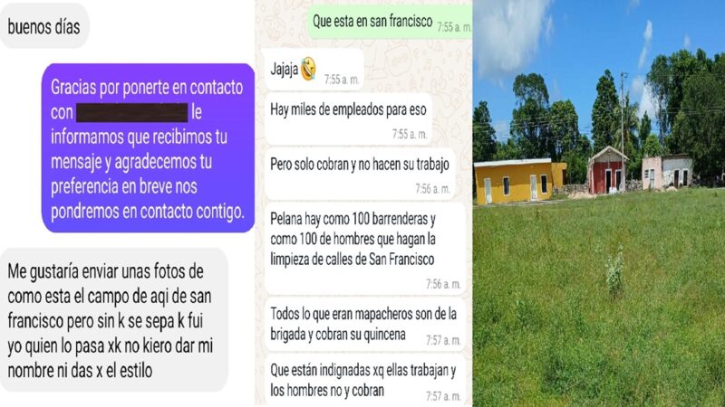 Campos con maleza y parques sucios, le quedo grande el paquete de alcalde a Apin Guerrero dicen en Dzidzantún