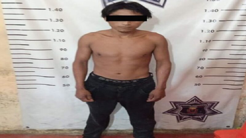 Un sujeto mata a una mujer y se da a la fuga en Chemax, horas después lo detienen